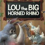 Lou the Big Horned Rhino by Papa Moose
